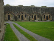 Intérieur du fort Charles
